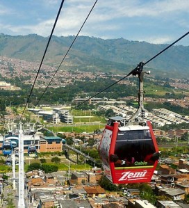 El Metrocable de Medellin 