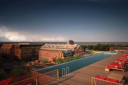 Aleph Residences, Norman Foster, vista al exterior