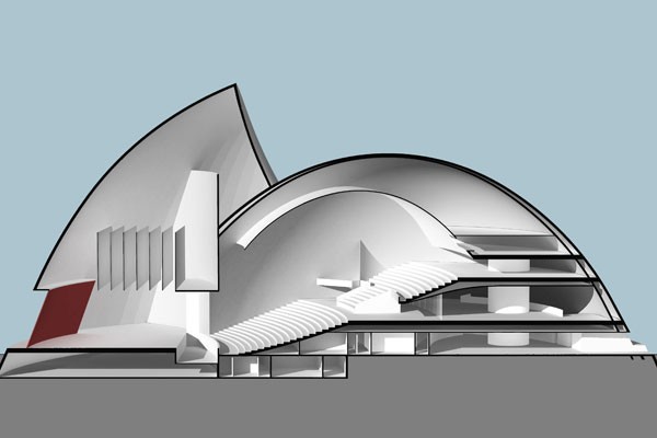 Puerto de la Música - Corte