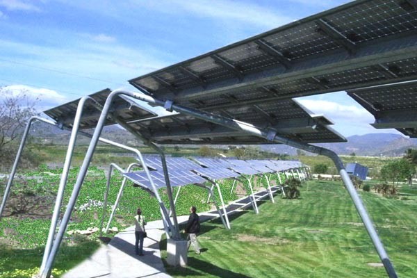 Pérgola fotovoltaica, Planta del Parque Tecnológico Andalucia
