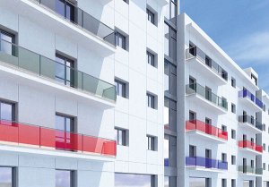 Recreación 3D del edificio que se construirá