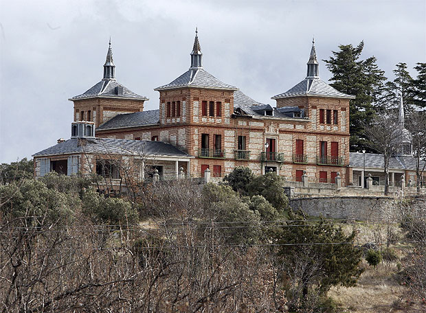 Palacio de El Enebral, en El Escorial (Comunidad de Madrid, España)