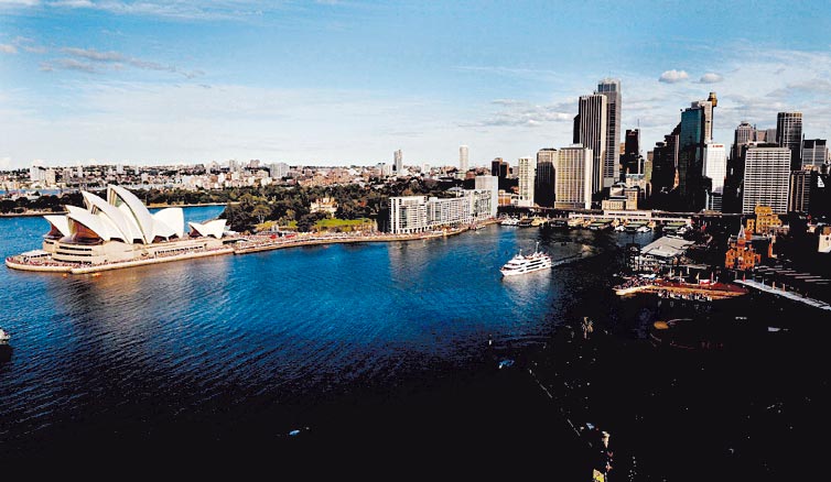 Impactante, la Bahia de Sydney