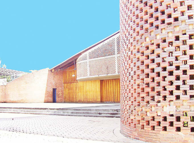 iglesia del Divino Redentor, Fruto Vivas - foto Arq. Maria Eugenia Niño Berti