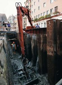 Limpieza de un canal veneciano