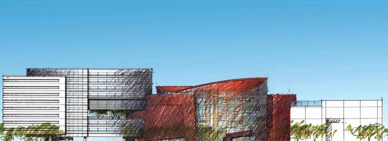 Fachada del Proyecto "Dot Baires Shopping" (SkyscraperPity)