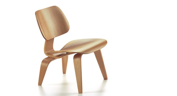 Eames:  Lounge chair wood
