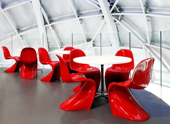 Silla S de Verner Panton Imagen gentileza de Vitra (por Ian Bitter)