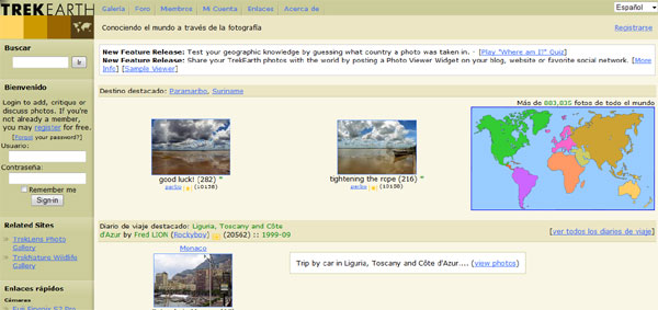 TreakEarth - es.trekearth.com