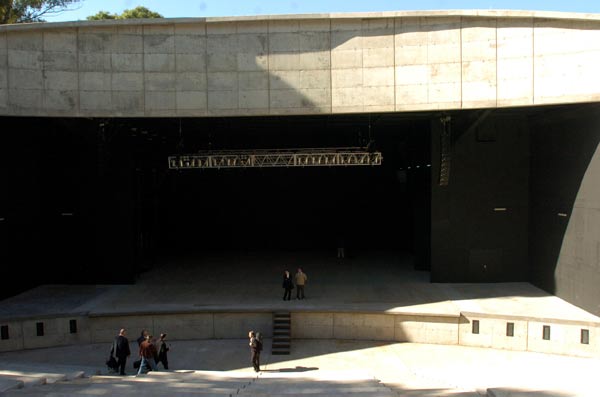 Anfiteatro del Parque Centenario, el mayor de la ciudad de Buenos Aires