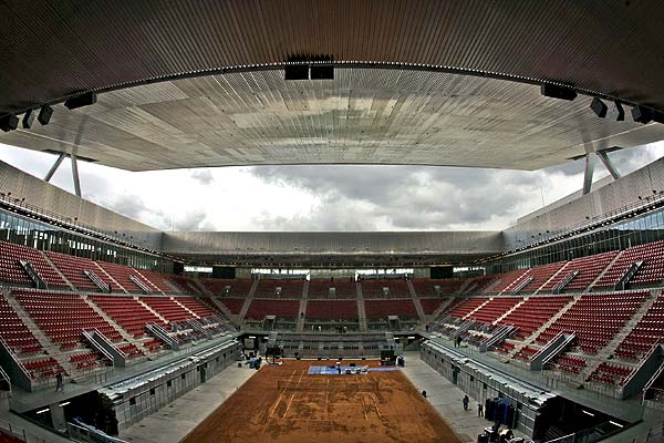 La Caja Mágica es una de las instalaciones más modernas del mundo. 