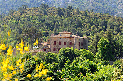 Imagen del castillo de Vauvenargues donde está enterrado Picasso. | Foto: AFP
