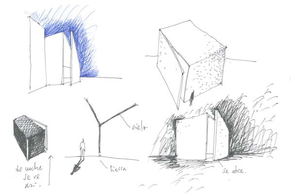 croquisescuelabox_1003821 Croquis de la escuela de box en el barrio 21-24 de Barracas, del estudio Mazzinghi-Sánchez