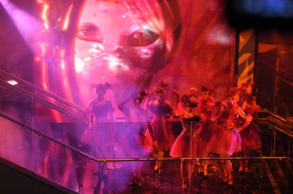 inauguracion_shopping INAUGURACIÓN. El show de presentación del nuevo shopping de Saavedra. (Marcelo Carroll)