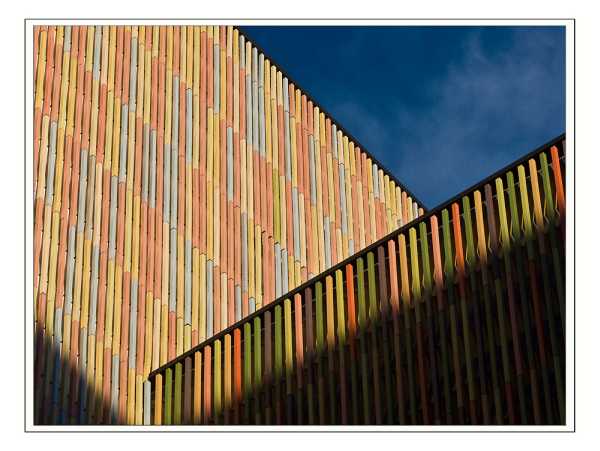 Detalle fachada nuevo Museo Brandhorst, Münich - foto De Susanne-K. 