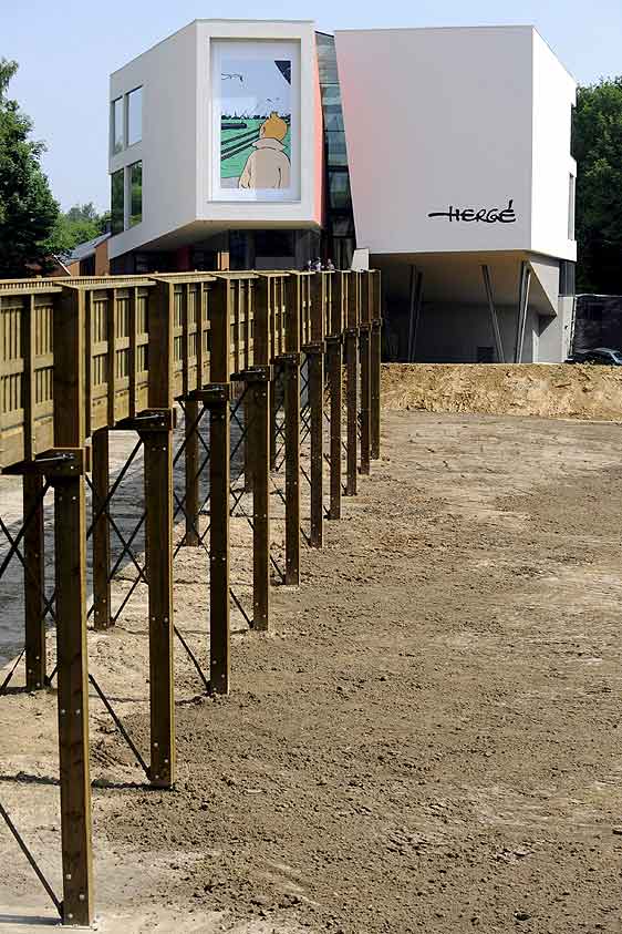 Museo de Heregé, diseño encargado al arquitecto Christian de Portzamparc, ganador del Premio Pritzker