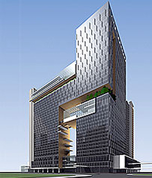 Recreación de W-Residences.