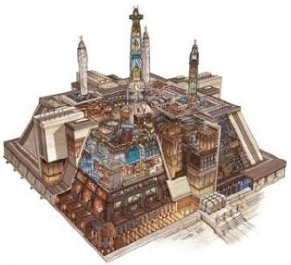 Tercer Puesto:  Templo Jedi