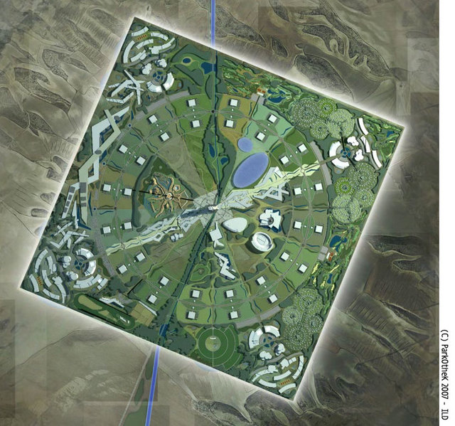 Gran Scala: Complejo de ocio en el Desierto de Los Monegros, Aragón (España)