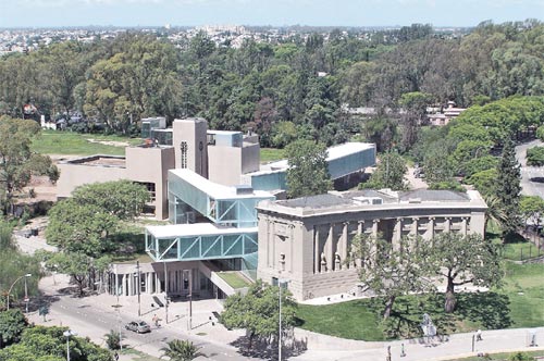 Vista del conjunto, ampliación del Museo Caraffa