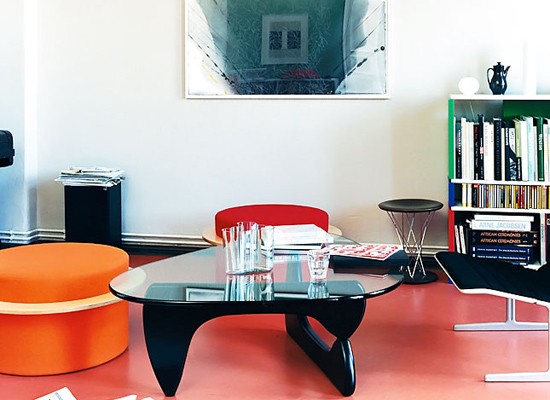 Coffe table de Isamu Noguchi, Photo: Isabel Truniger