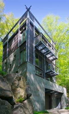 Tree House, vivienda en los Estados Unidos, del estudio Lacroze, Miguens, Prati