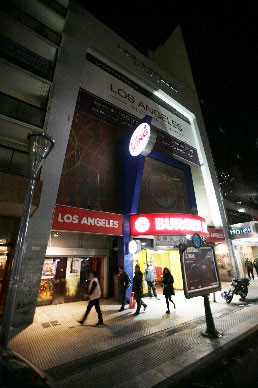 Fachada actual del cine Los Angeles