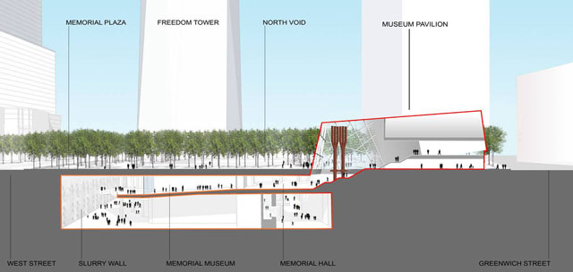 Museum Pavillion at Dusk, Squared Design Lab