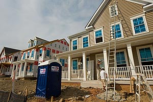 Obras en una casa en Virginia, EEUU | Afp