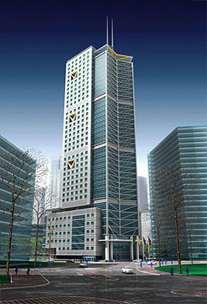 Posible diseño de la futura torre vietnamita. | elmundo.es