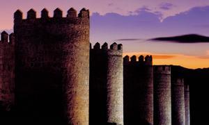 Vista de la Muralla de Ávila, España
