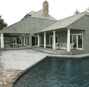 El inmueble, situado junto a la playa, está a las afueras de Nueva York, en Montauk | Ap