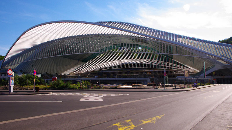Estacion de tren Guillemins en Lieja (Belgica) / Santiago Calatrava  cc by nc =: Kristo