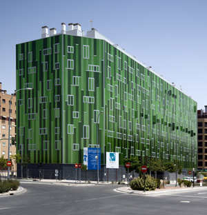Edficio de viviendas en el PAU de Vallecas (Madrid). | COAM
