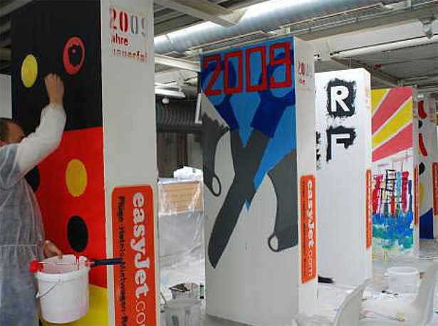 Efectodomino_Berlin El Aeropuerto de Schönefeld, estudio artístico por un día - S. A.