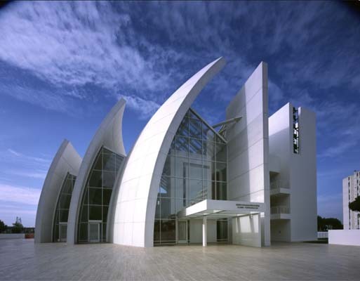 Iglesia del Jubileo (1996-2003), de Richard Meier . Foto: Richard Meier