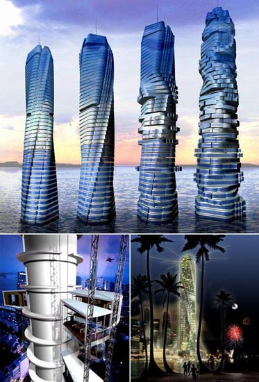 La Rotating Tower será el primer edificio giratorio que se construye