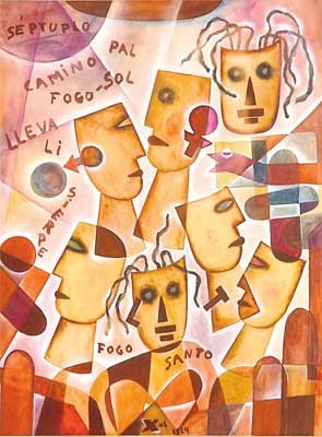 XUL SOLAR. Séptuplo lisierpe, camino pal sol, 1924 