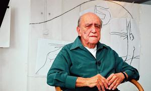 El arquitecto brasileño Oscar Niemeyer / AP
