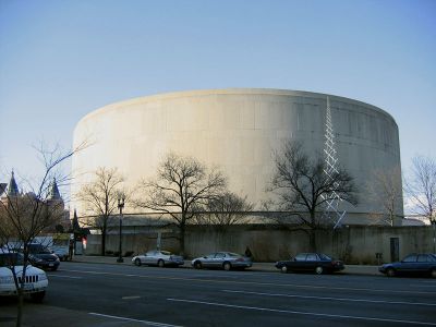 Exterior del museo Hirshhorn,  Washington D.C.