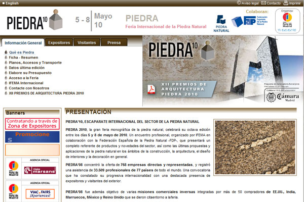 Piedra 10, 5-8 Mayo 2010 en IFEMA