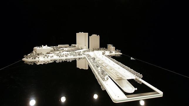 Fotografía de la maqueta del Museo del Mañana. Foto:  EFE / ABC.es