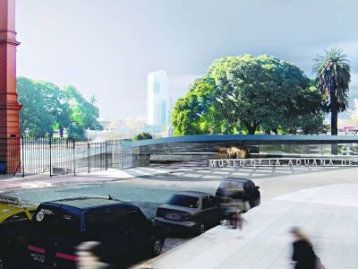 Así lucirá la entrada al Museo de la Aduana - Clarín.com