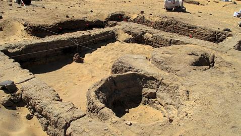 egipto--478x270 Los vestigios de un asentamiento en el área de Umm El-Maghir en el oásis de Kharga. EFE / ABC.es