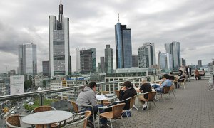 Panorámica del distrito financiero de Frankfurt, el corazón de los negocios alemán. | Elmundo.es