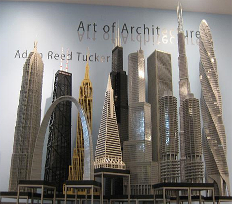 Algunos edificios de la exposición. | http://www.brickstructures.com - ElMundo.es