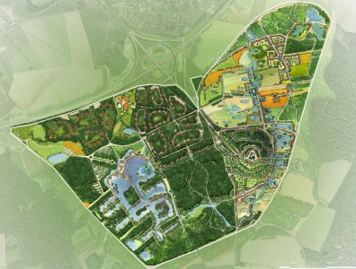 Recreación de la ciudad de vacaciones Village Nature, parte del megaproyecto, | Disney - ElMundo.es