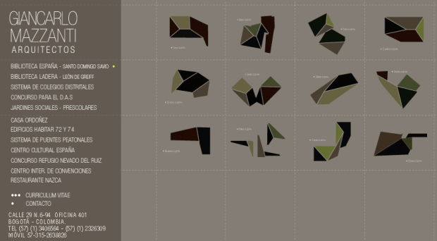 Giancarlo Mazzanti Arquitectos - Web