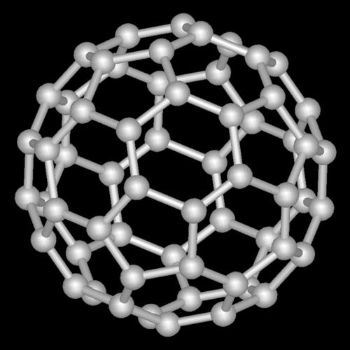 Buckminsterfulereno (C60). Wikipedia