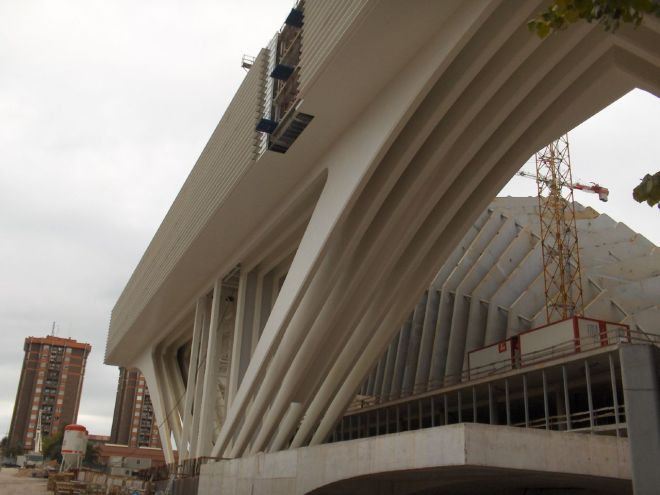 Siempre la gran escala, una constante de Calatrava